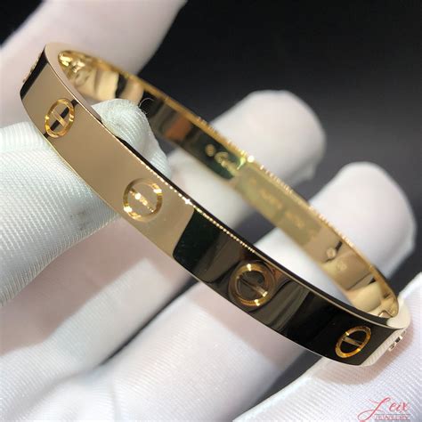 cartier love bracelet solid gold replica|cartier love bracelet authentication.